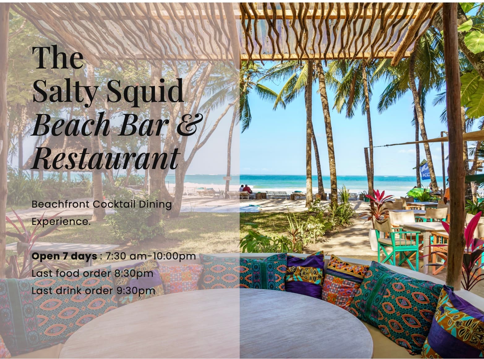 The Salty Squid Beach Bar & Restaurant